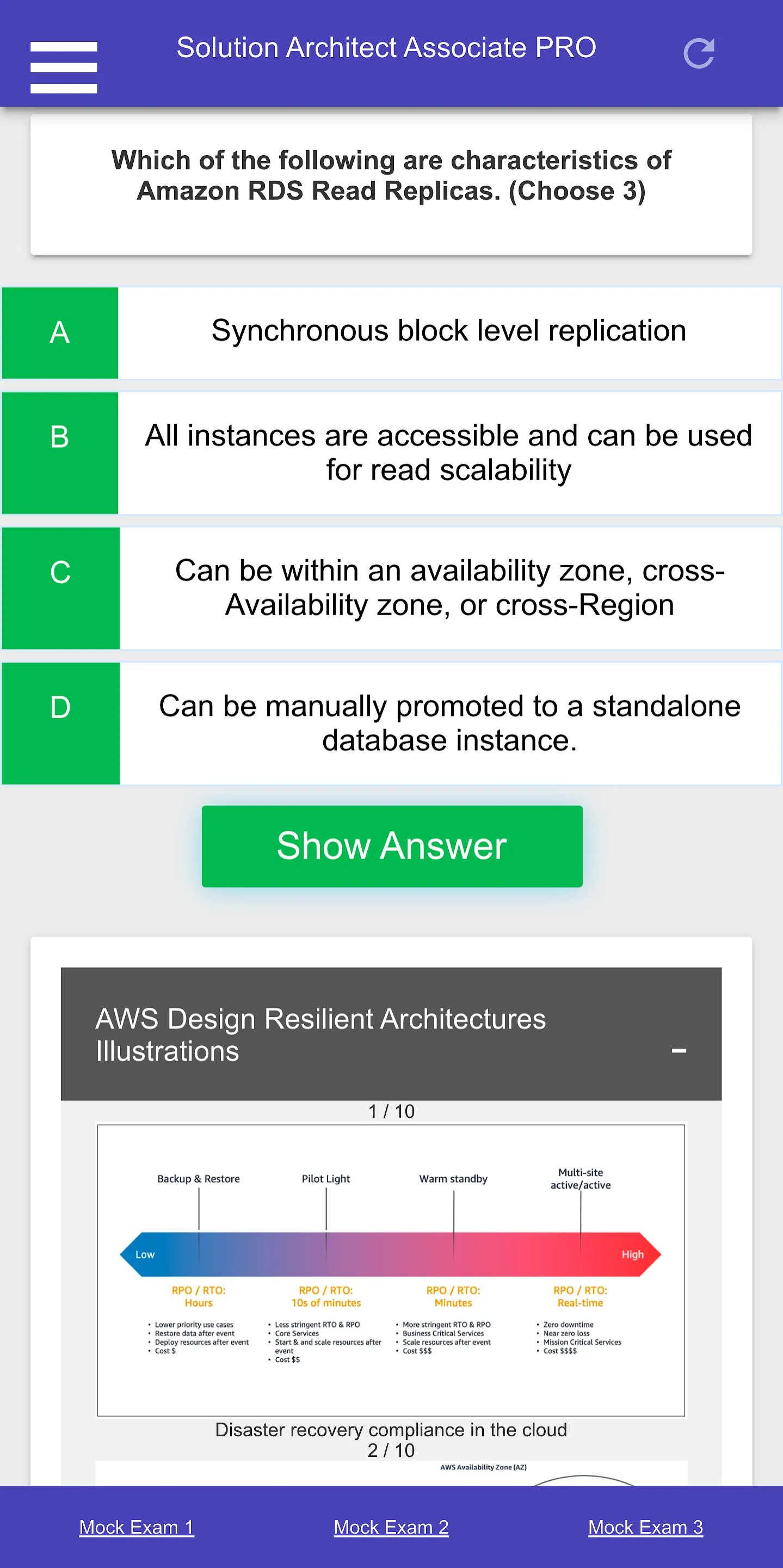 AWS Solutions Architect A. PRO | Indus Appstore | Screenshot