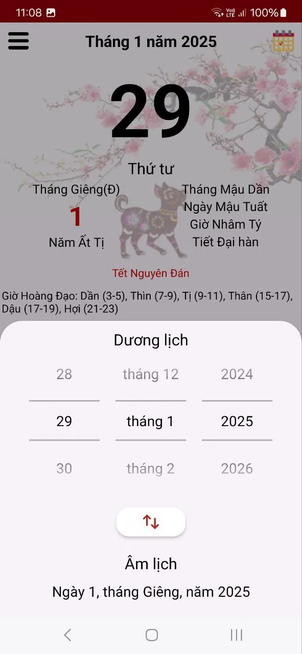 Vietnamese lunar calendar | Indus Appstore | Screenshot