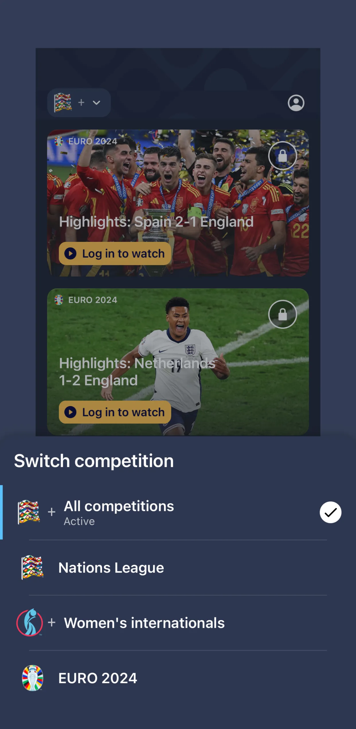 Nations League & Women's EURO | Indus Appstore | Screenshot