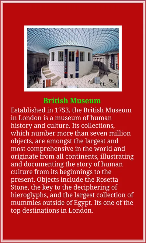 Museum World | Indus Appstore | Screenshot