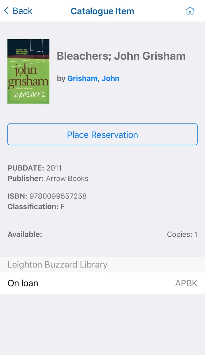 Bedfordshire Libraries | Indus Appstore | Screenshot