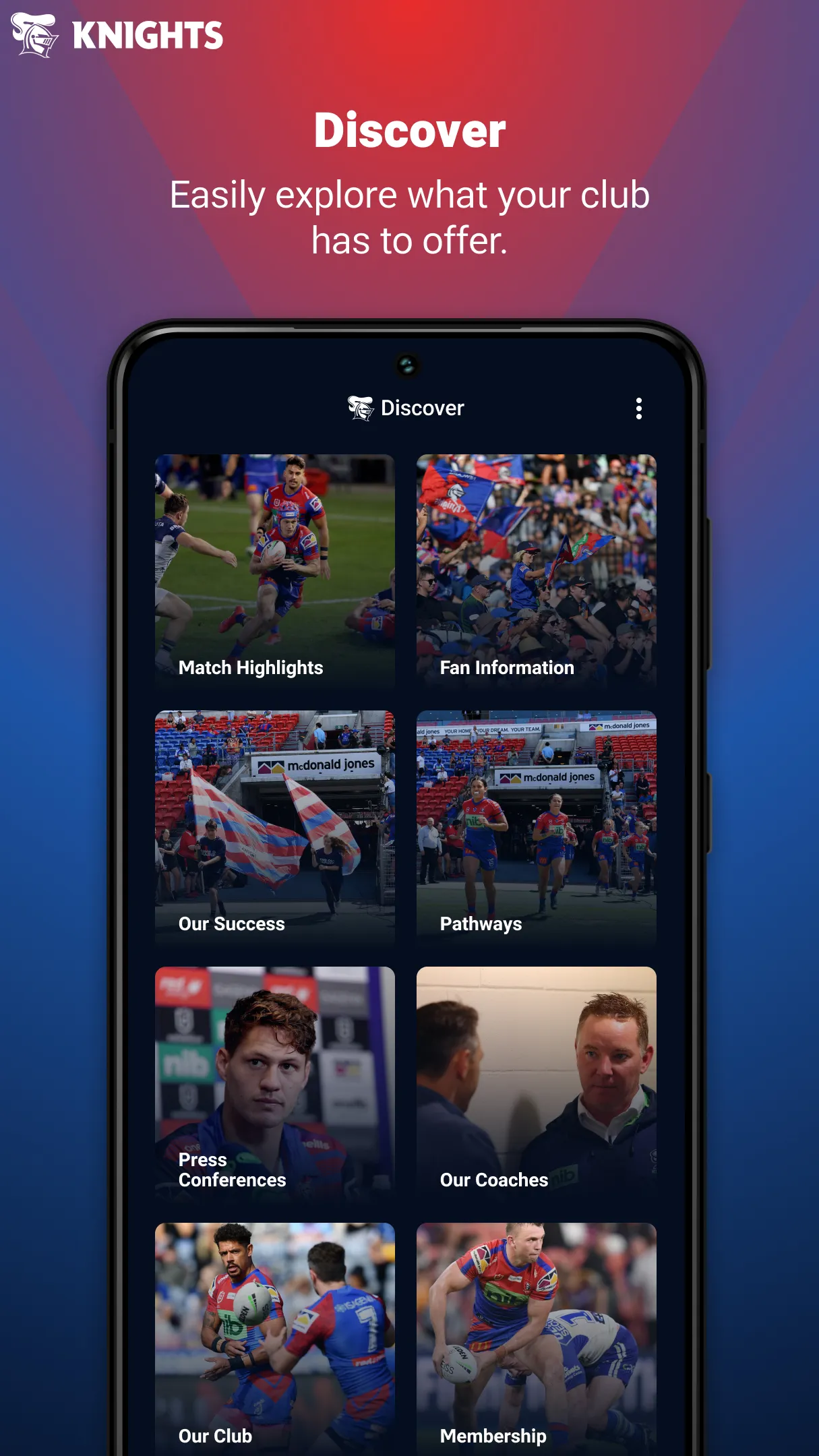 Newcastle Knights | Indus Appstore | Screenshot