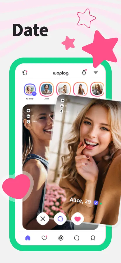 Waplog: Dating, Match & Chat | Indus Appstore | Screenshot