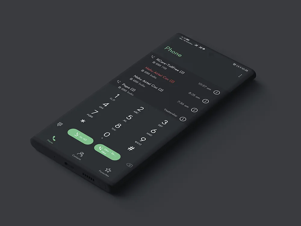 S20 One-UI Dark Live Wallpaper | Indus Appstore | Screenshot