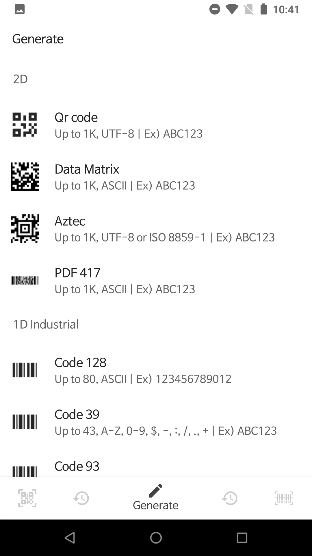 QR BarCode | Indus Appstore | Screenshot