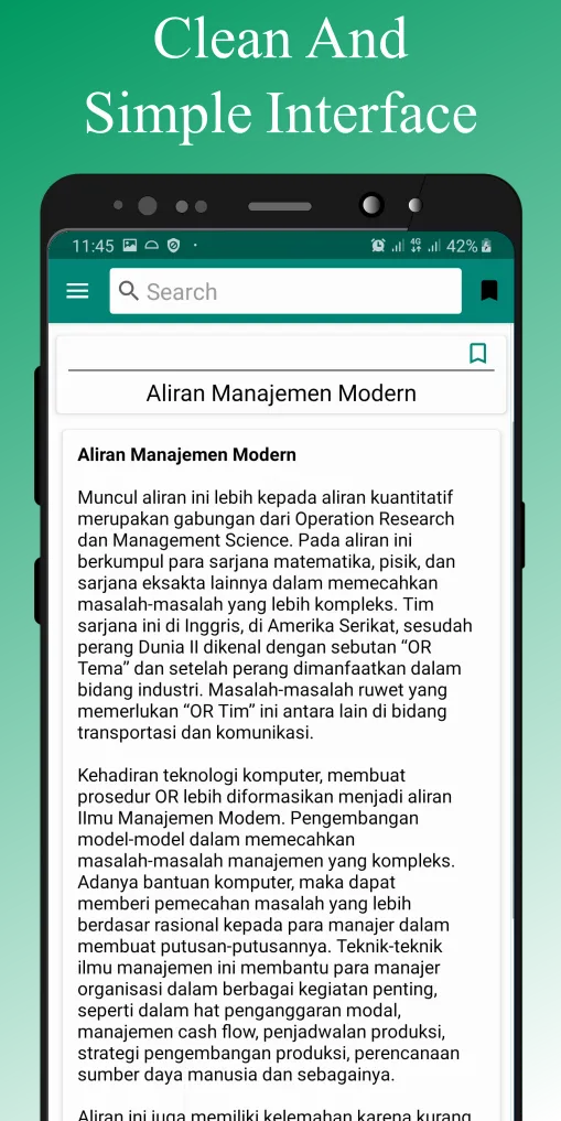 Pengantar Manajemen | Indus Appstore | Screenshot