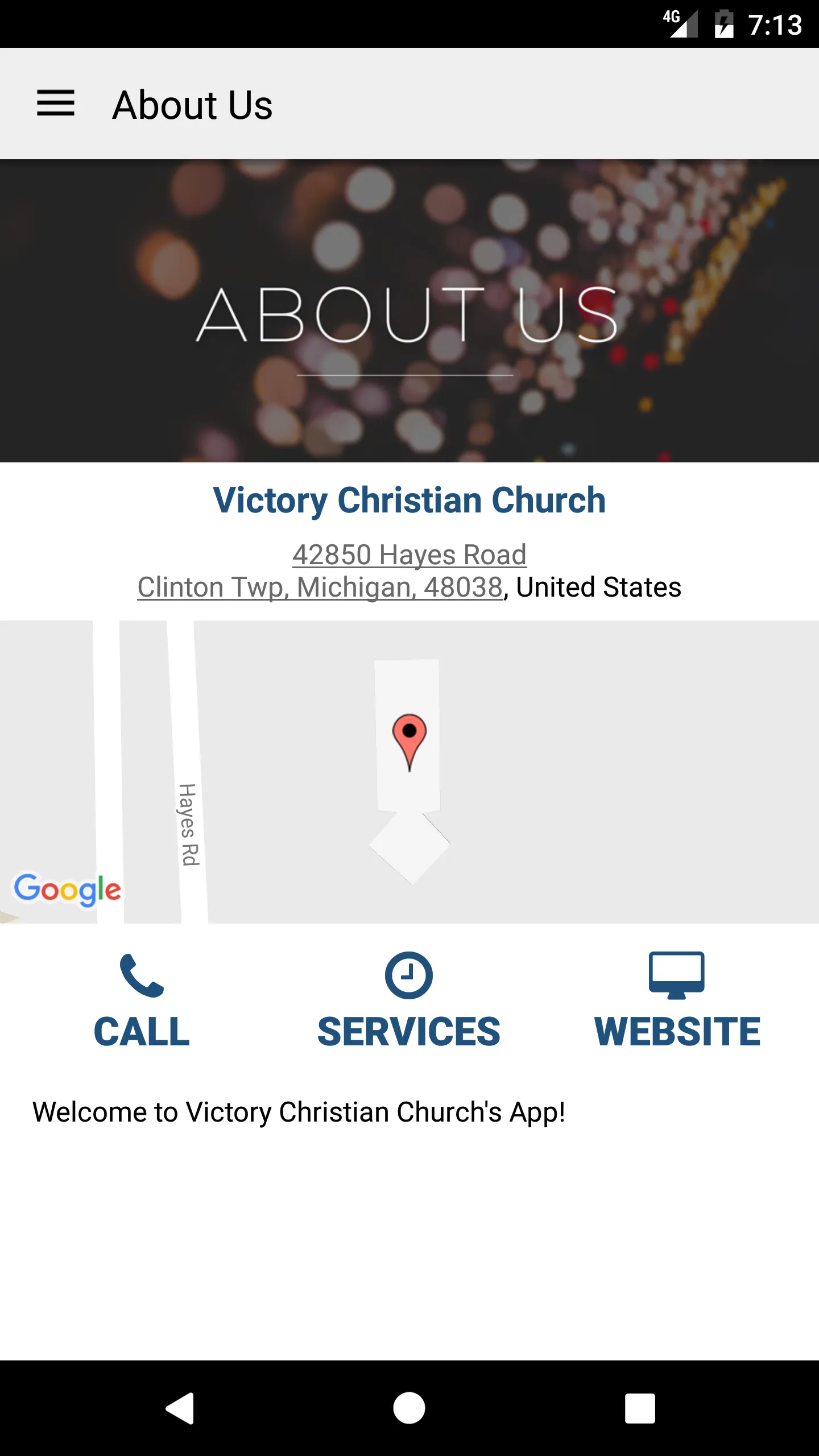 Victory Christian Clinton Twp | Indus Appstore | Screenshot