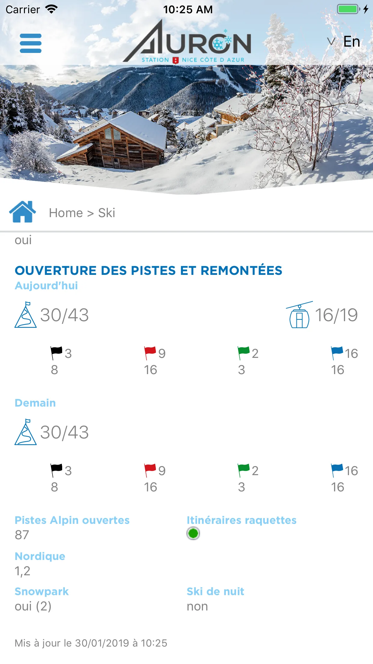 Station d'Auron | Indus Appstore | Screenshot