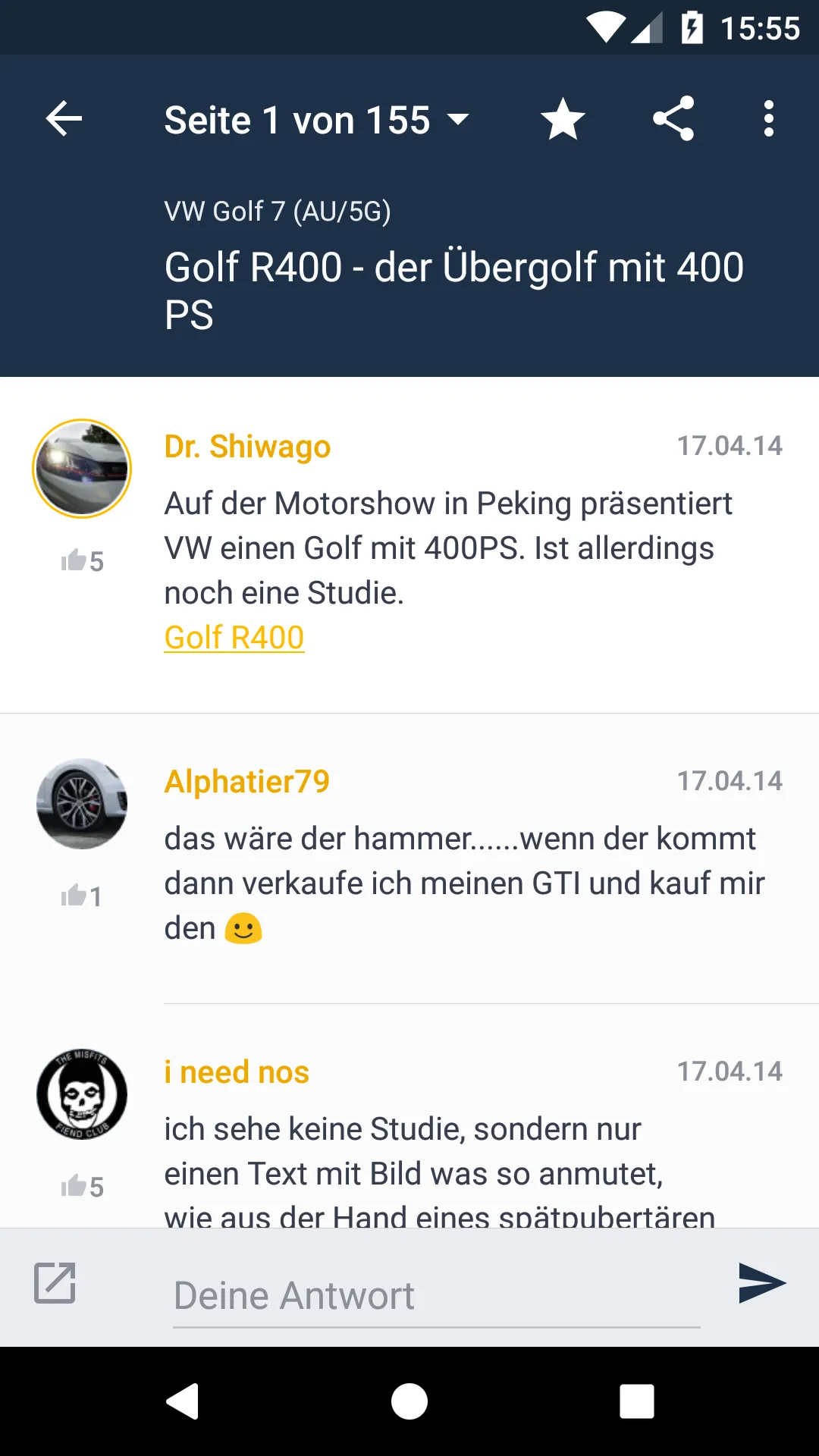 MOTOR-TALK: Auto Community | Indus Appstore | Screenshot