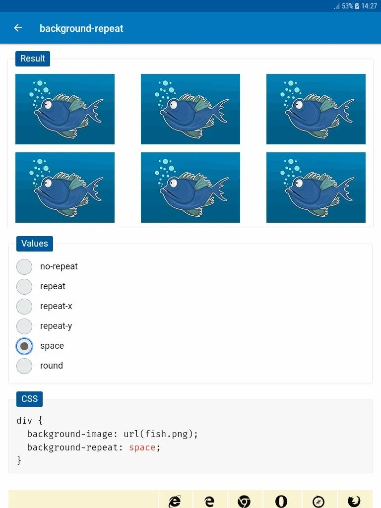 CSS Playground | Indus Appstore | Screenshot