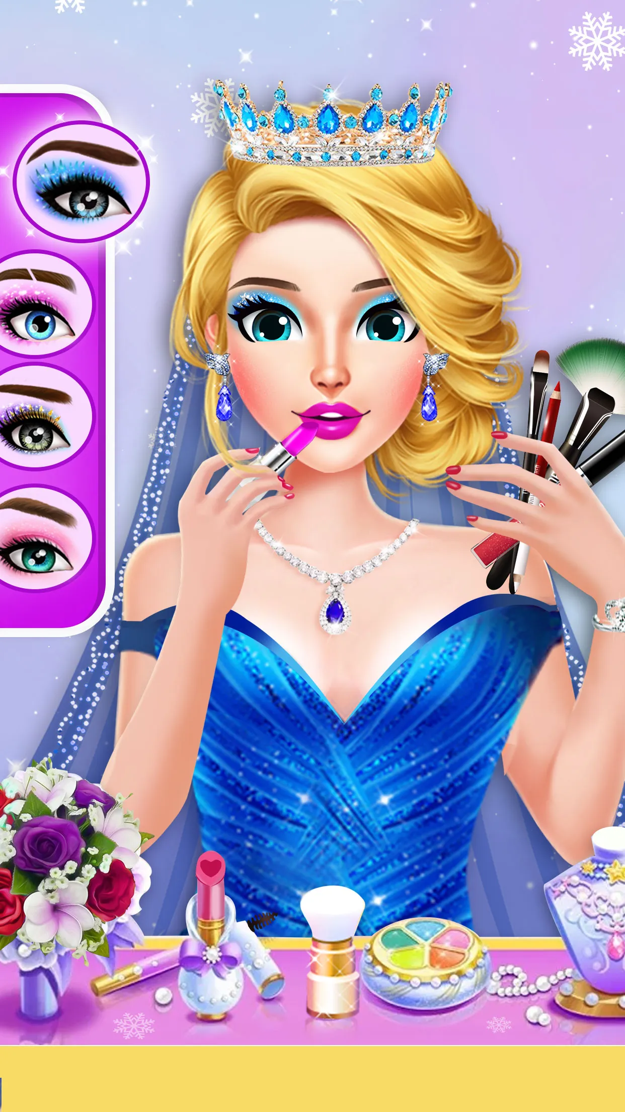 Ice Princess Wedding Dress Up | Indus Appstore | Screenshot