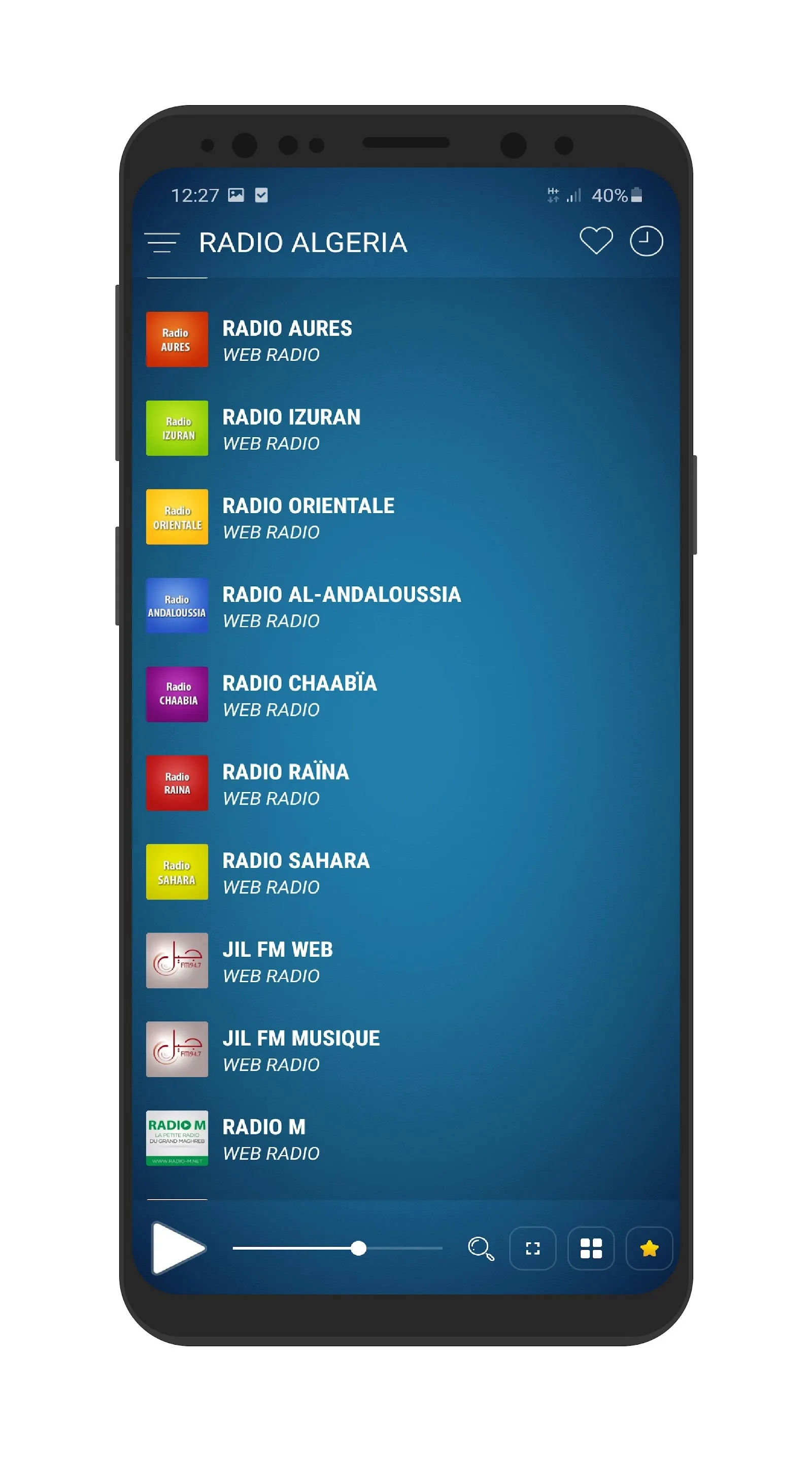 Algeria Radio Stations | Indus Appstore | Screenshot