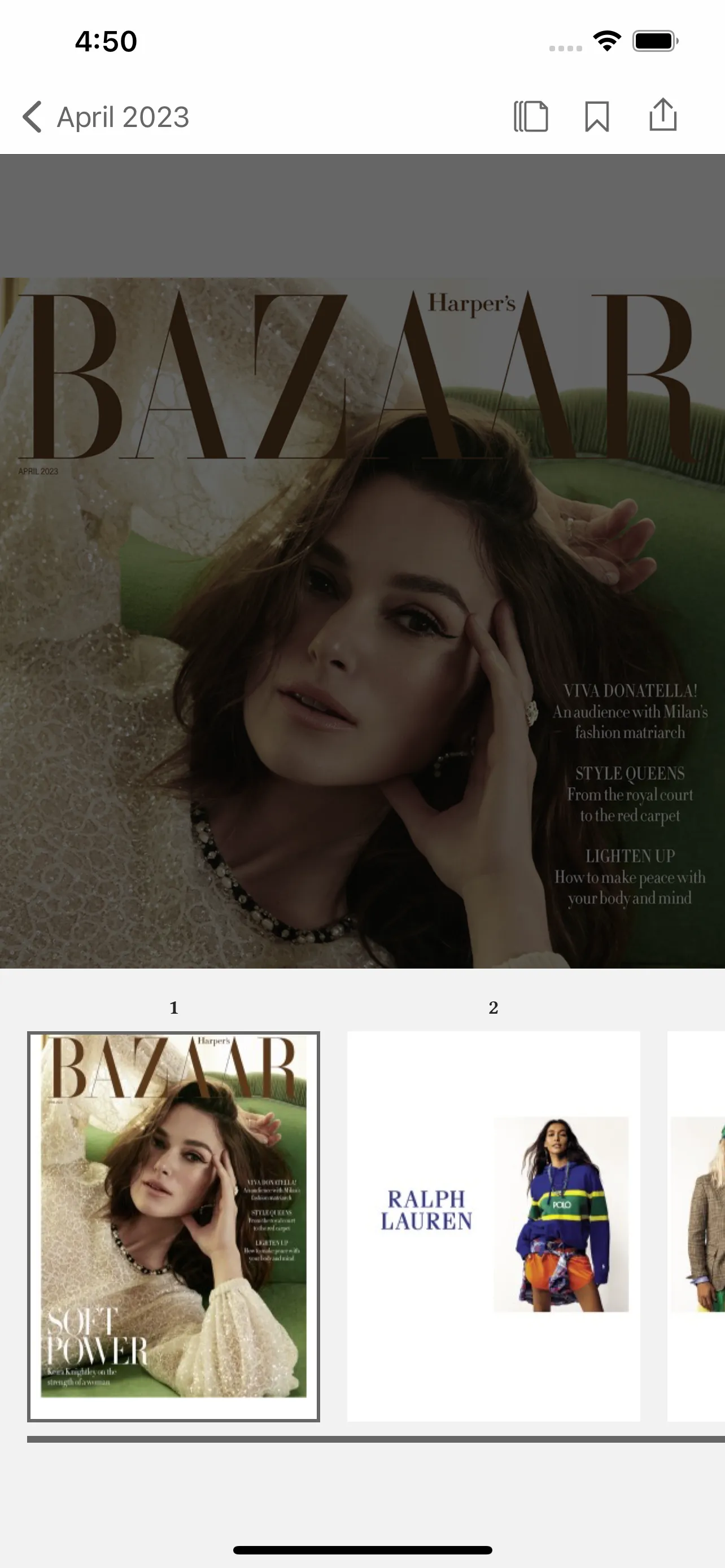 Harper's Bazaar UK | Indus Appstore | Screenshot