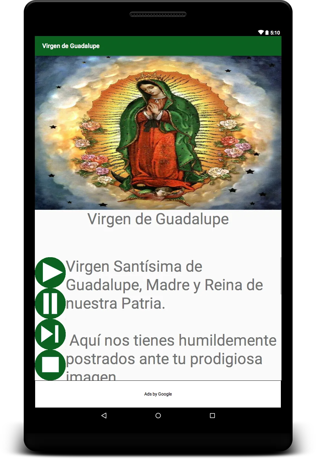 Virgen de Guadalupe | Indus Appstore | Screenshot