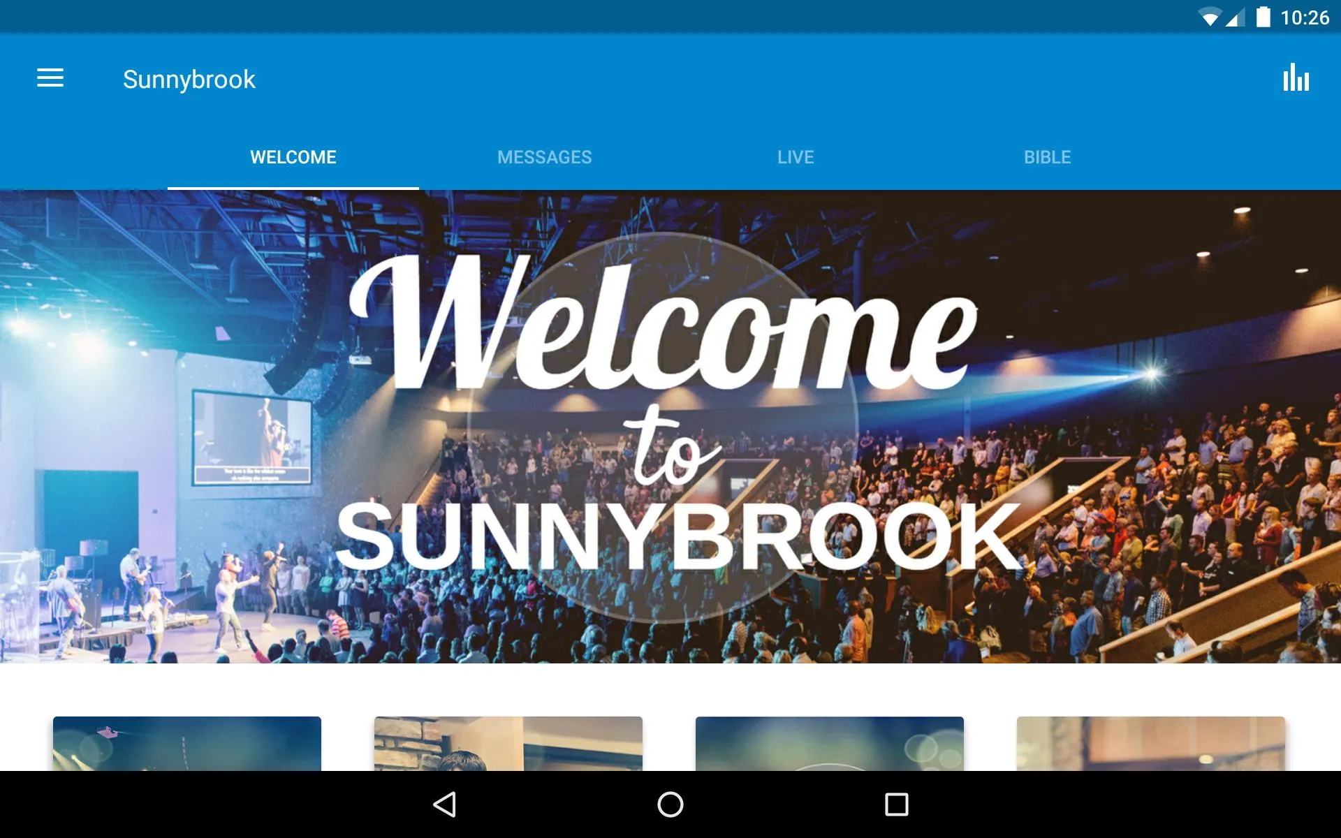 Sunnybrook Church App | Indus Appstore | Screenshot