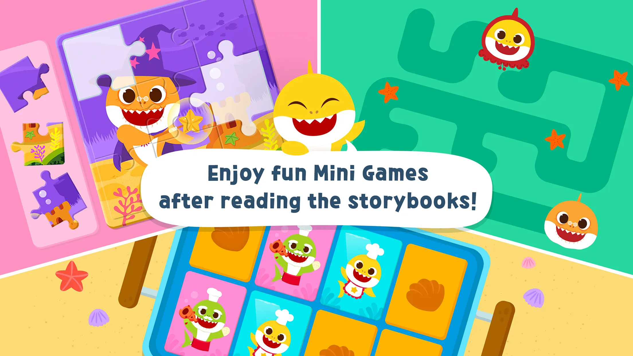 Pinkfong Baby Shark Storybook | Indus Appstore | Screenshot