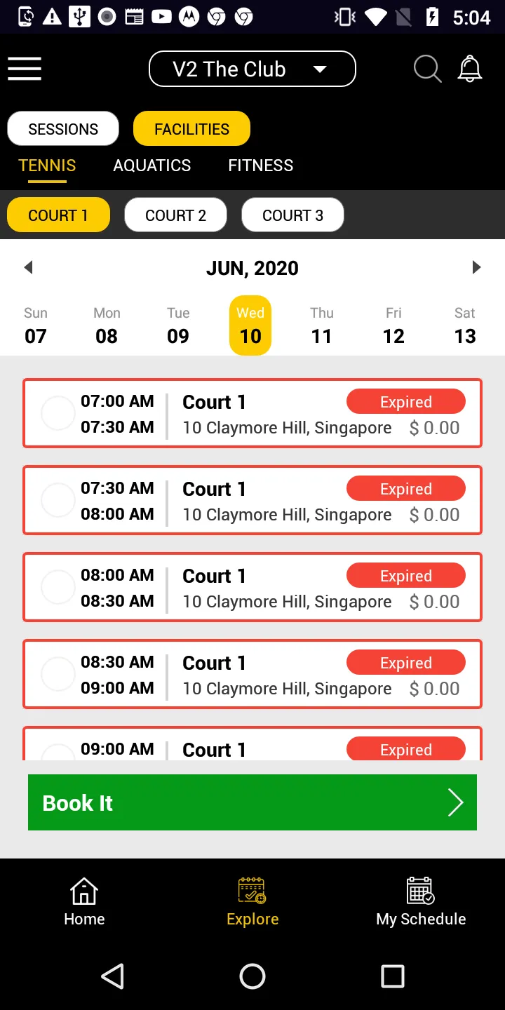 JogaApp: Schedule Management | Indus Appstore | Screenshot