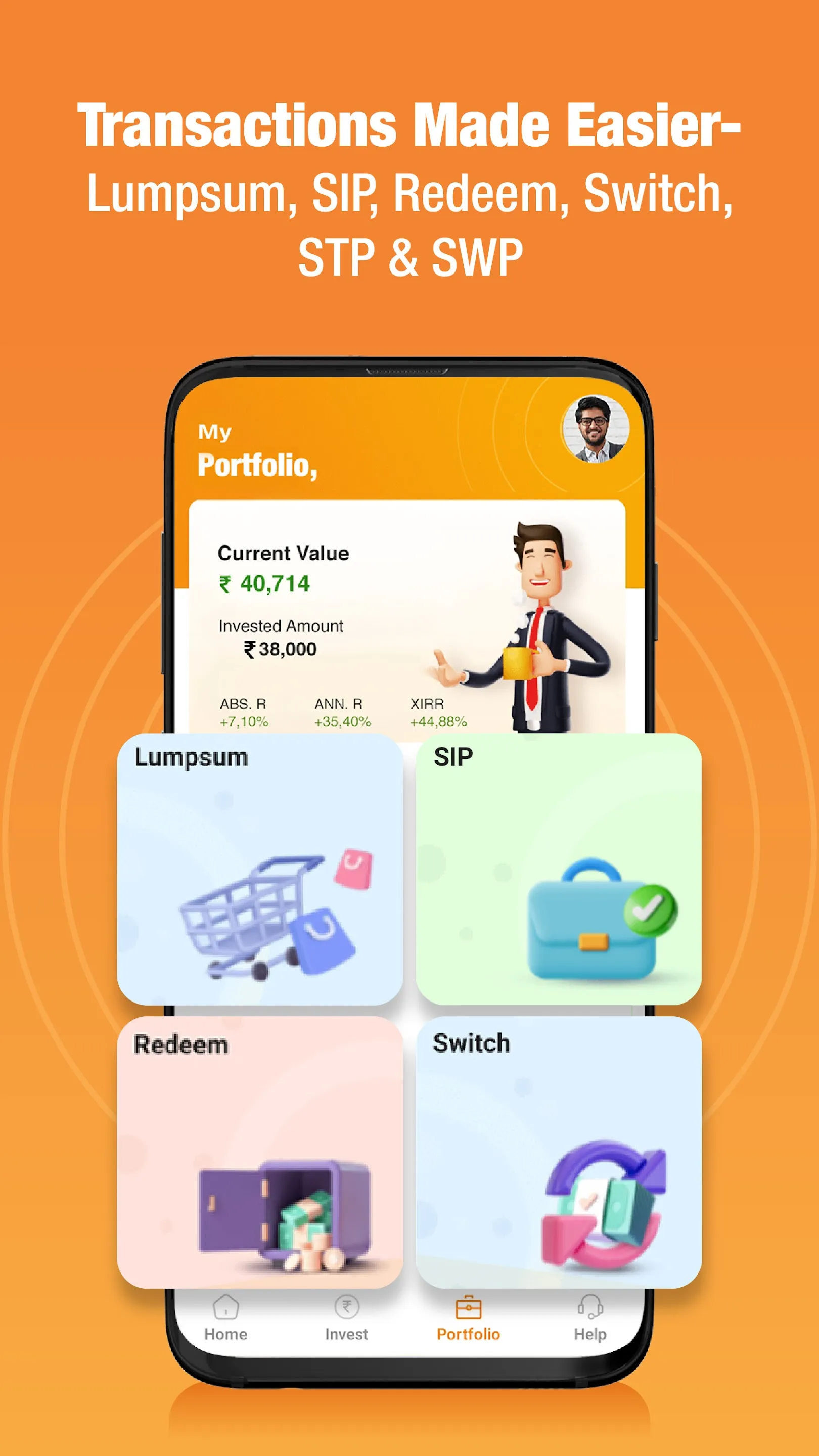 ARInvest: Mutual Funds & SIP | Indus Appstore | Screenshot