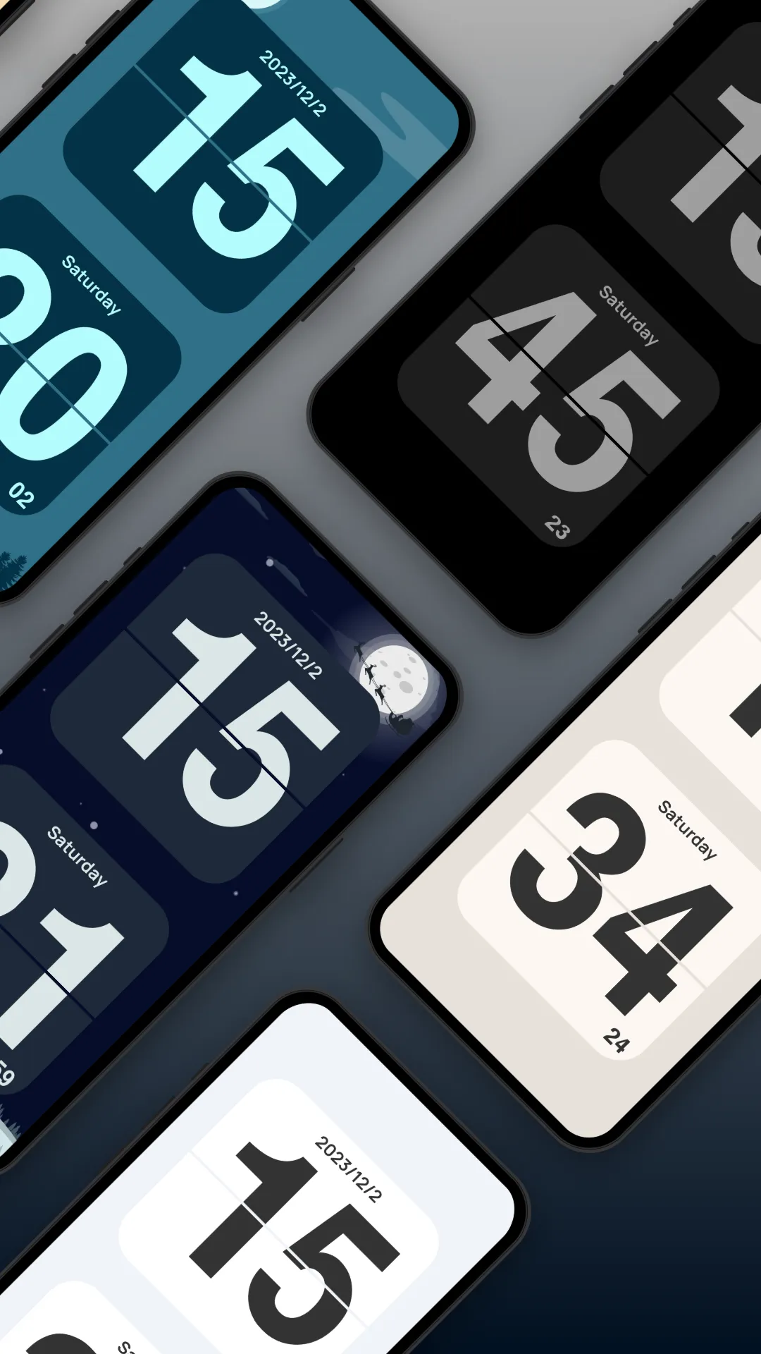 Flip clock: World clock | Indus Appstore | Screenshot