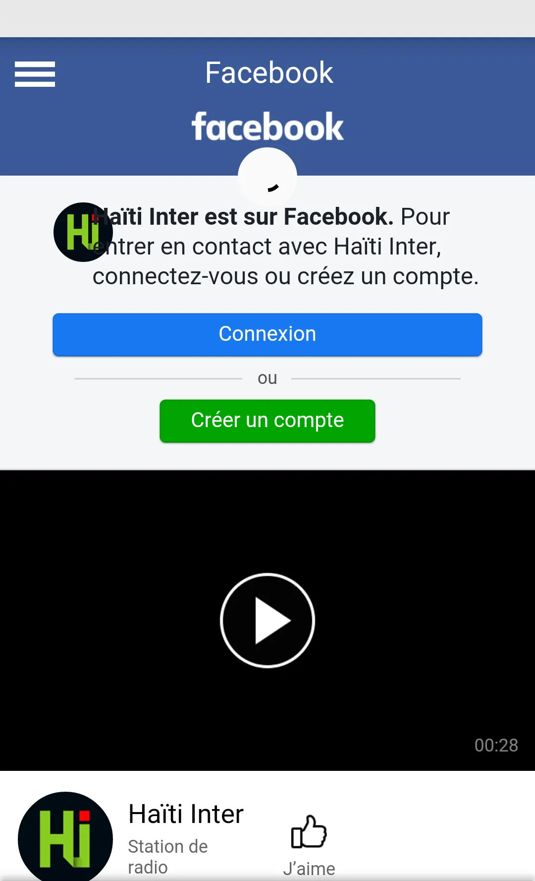 Haïti Inter | Indus Appstore | Screenshot