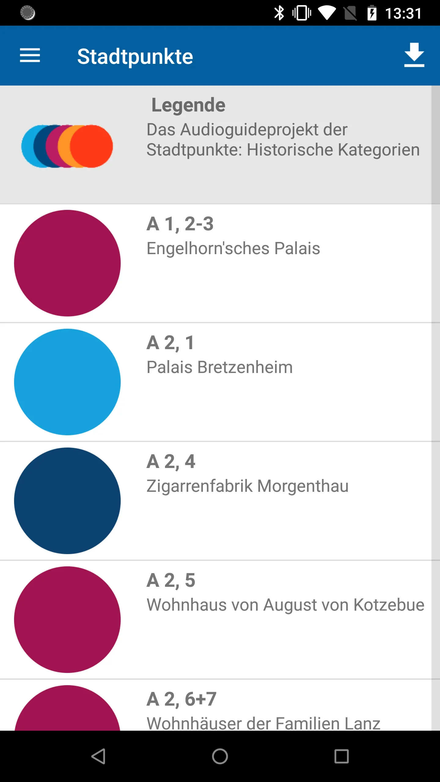 Mannheim Erleben | Indus Appstore | Screenshot