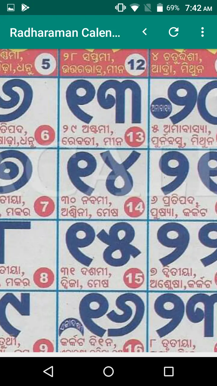 Radharaman Odia Calendar 2023 | Indus Appstore | Screenshot