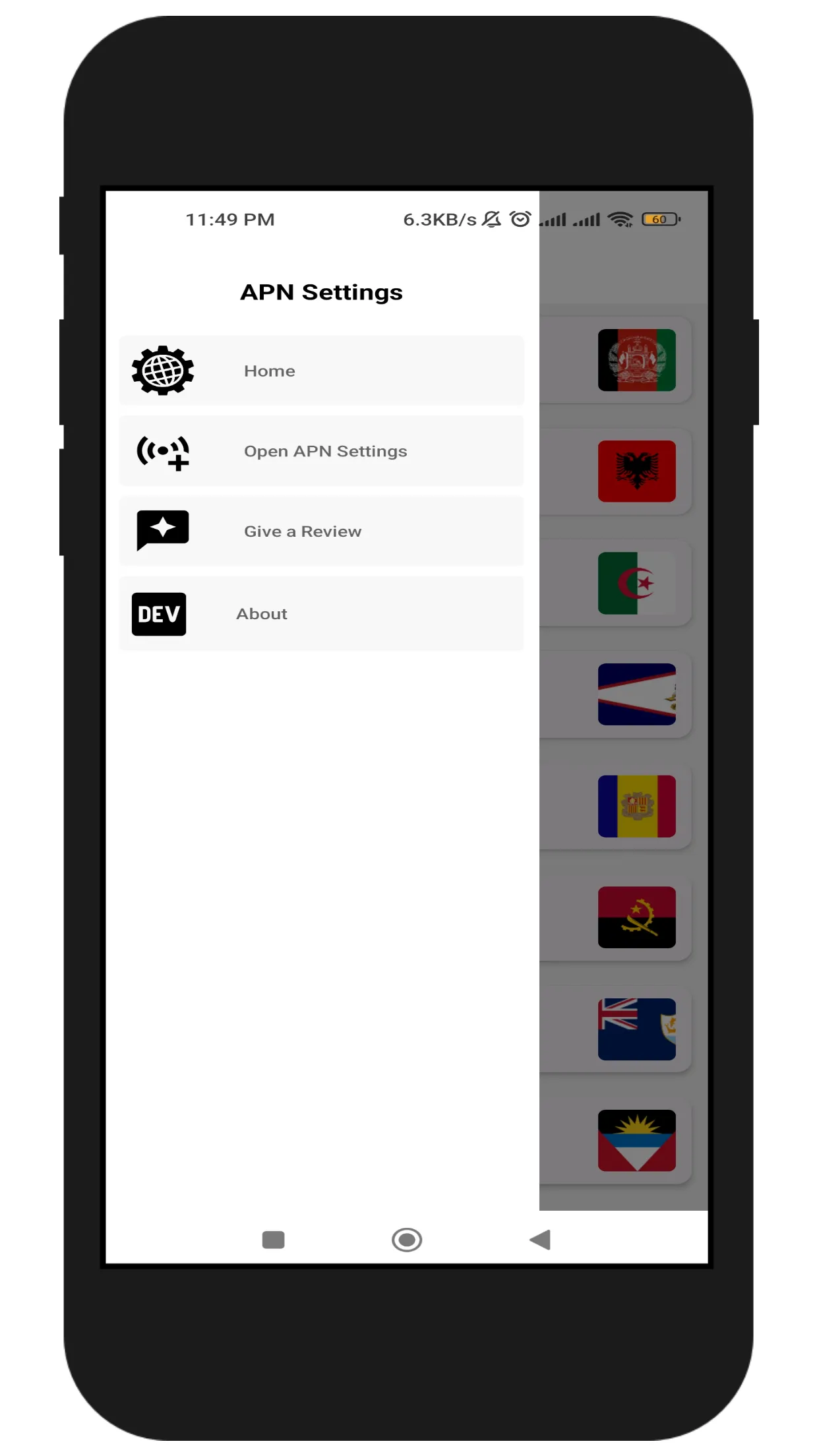 APN Settings - 2G 3G 4G LTE 5G | Indus Appstore | Screenshot