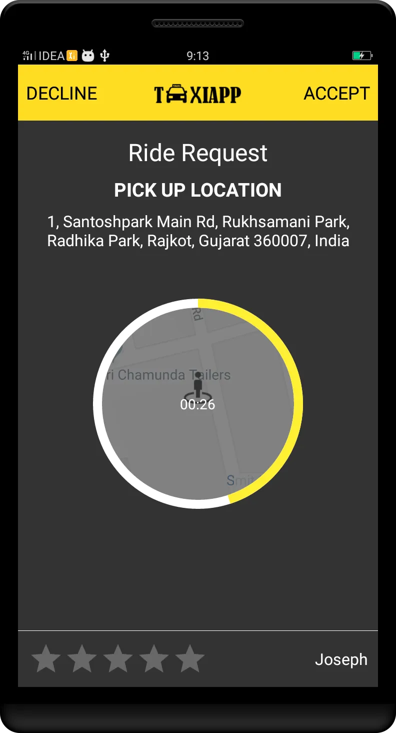 TaxiApp - By Swayam Infotech | Indus Appstore | Screenshot