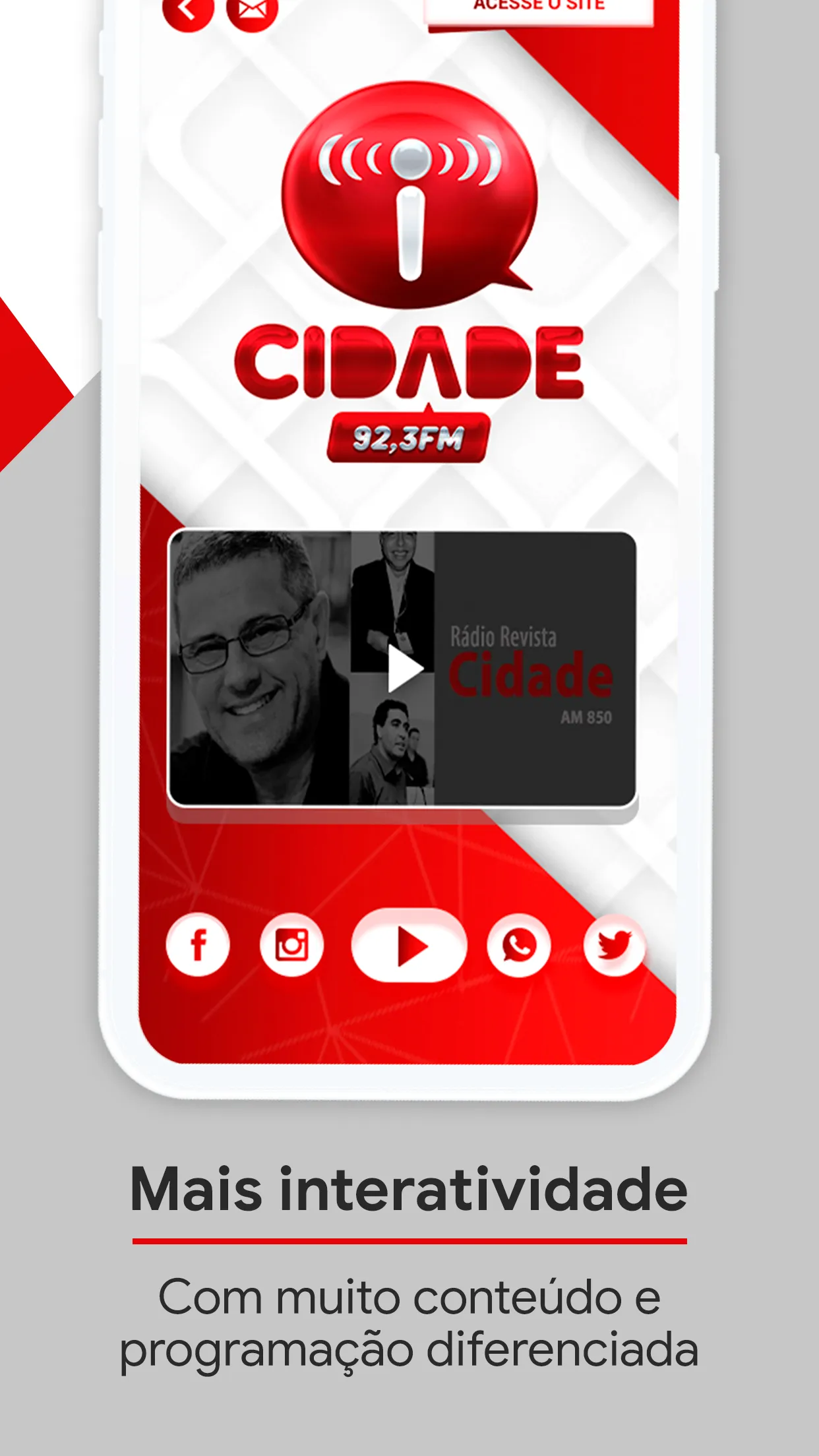 Radio Cidade Brusque | Indus Appstore | Screenshot