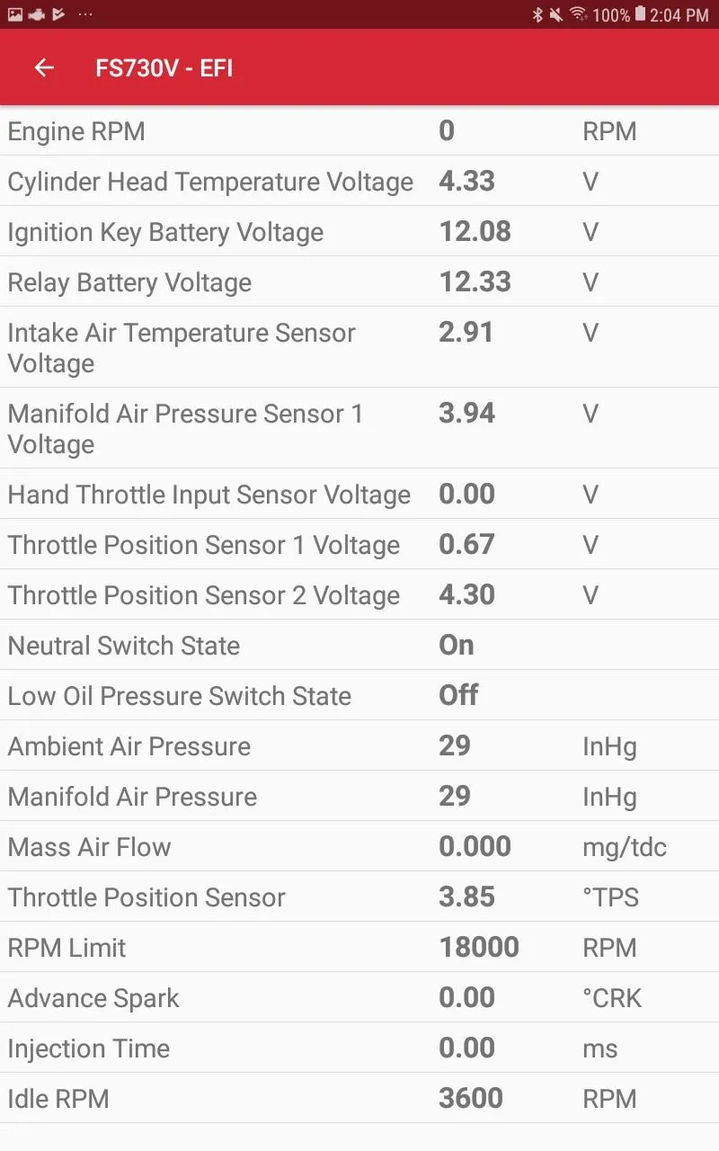 Kawasaki Diagnostic Tool | Indus Appstore | Screenshot