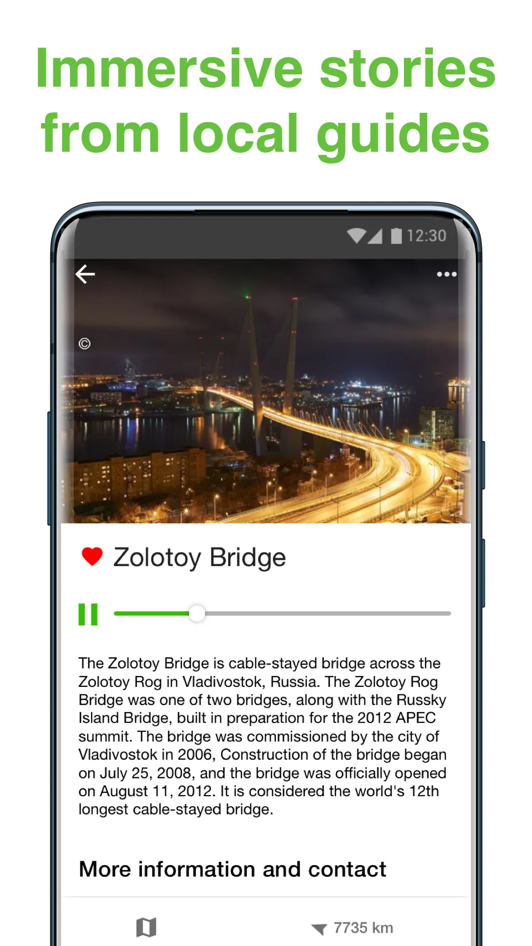 Vladivostok SmartGuide - Audio | Indus Appstore | Screenshot