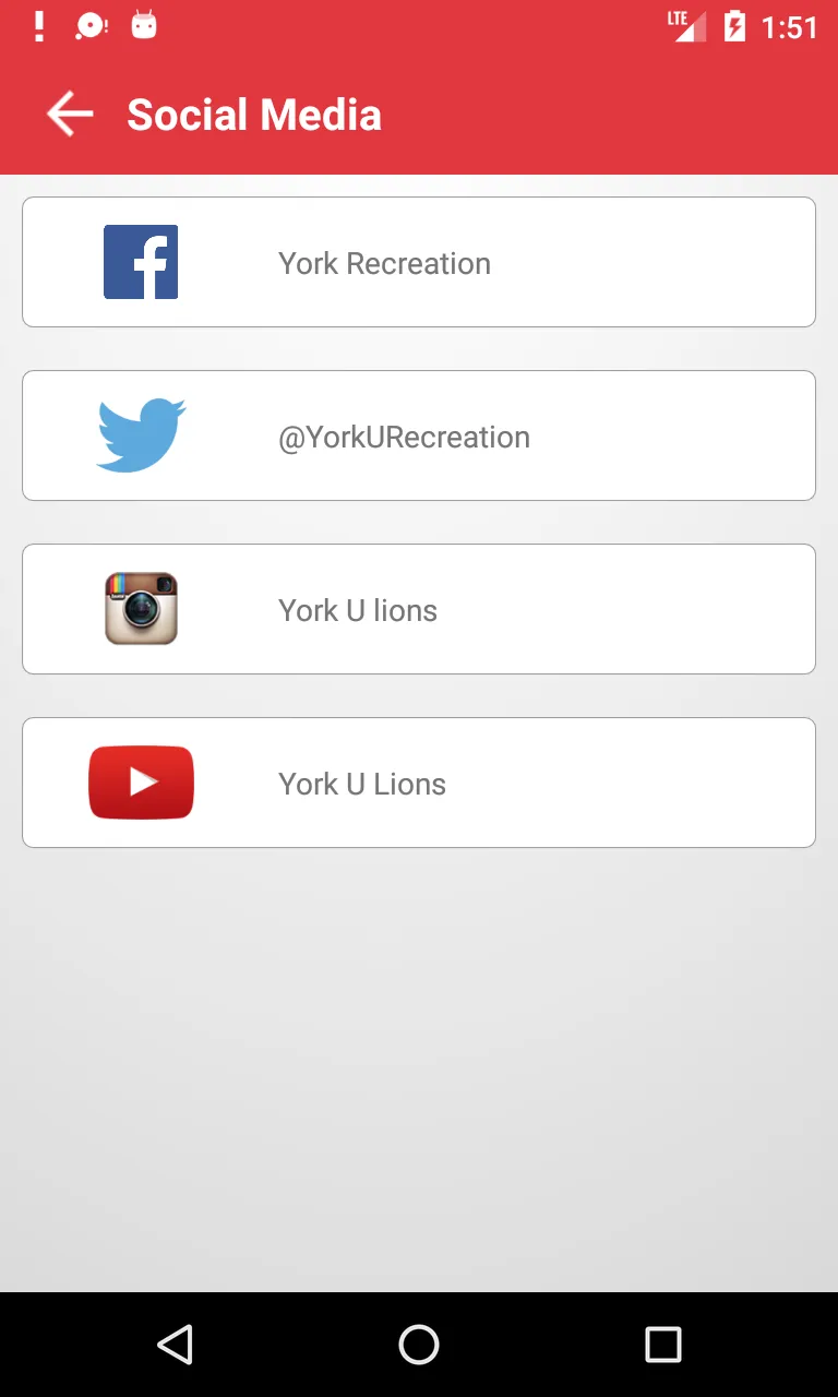 York Recreation | Indus Appstore | Screenshot