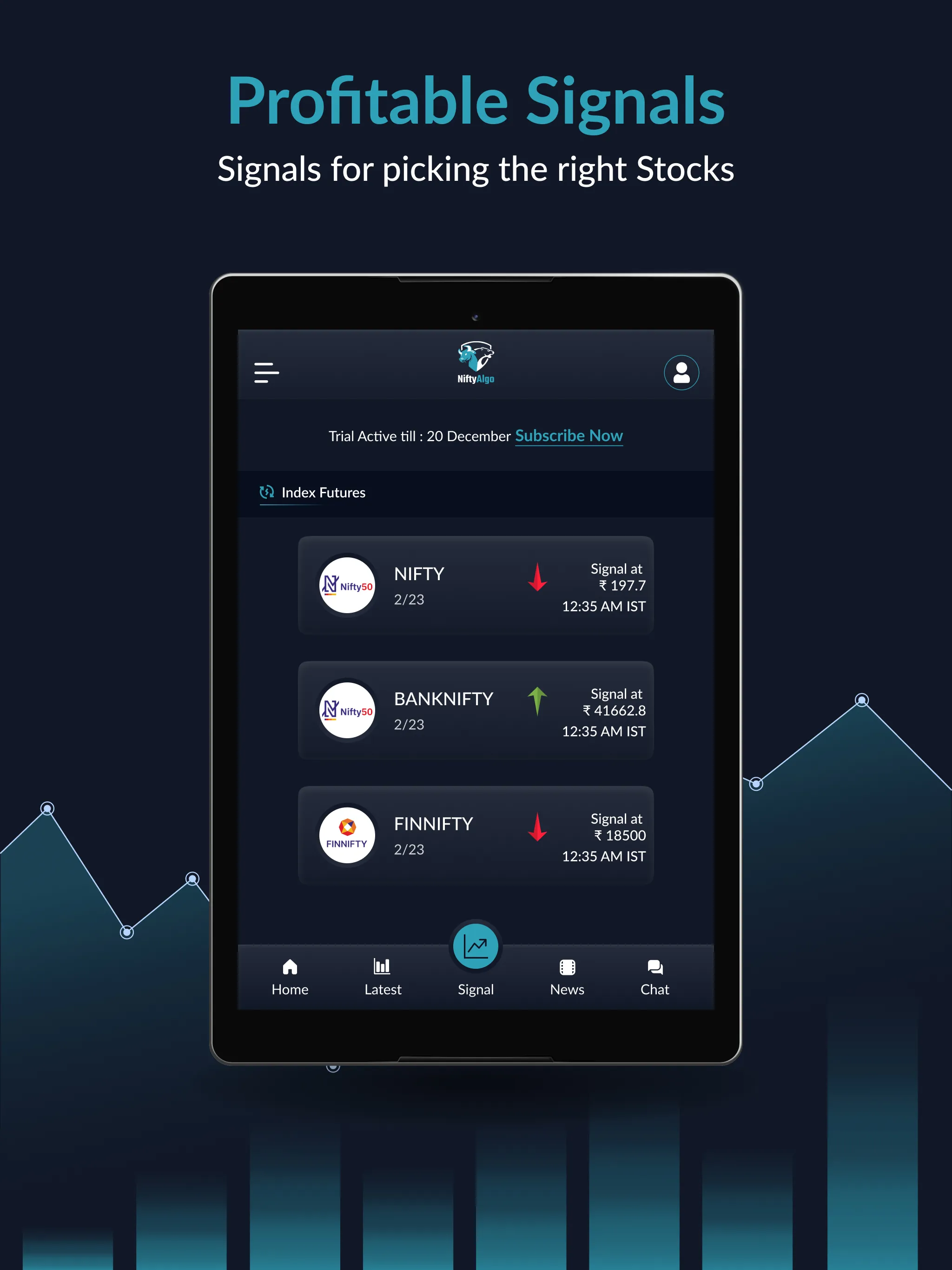 NiftyAlgo Trading Signals NSE | Indus Appstore | Screenshot