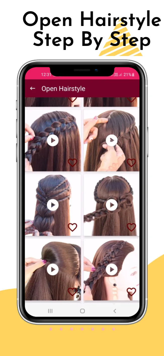 Girls Hairstyle Step By Step | Indus Appstore | Screenshot