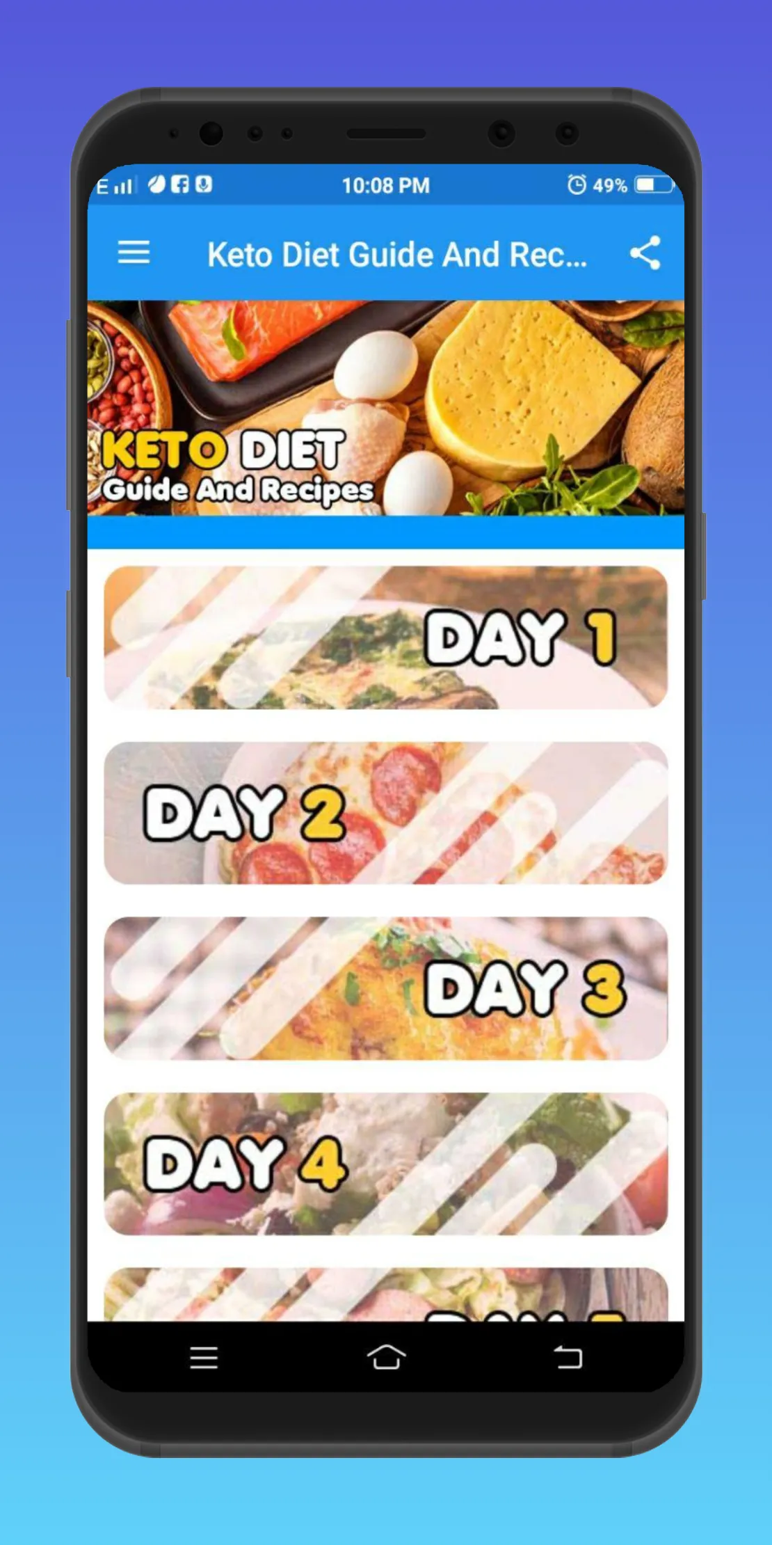 Keto Diet Guide And Recipes | Indus Appstore | Screenshot