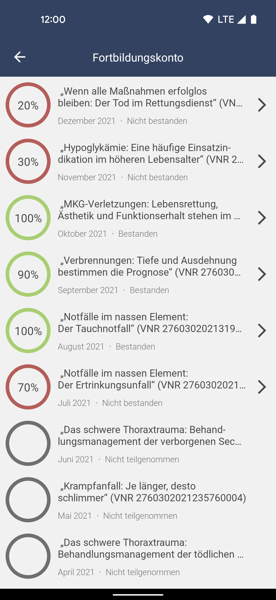 Fortbildung Rettungsdienst | Indus Appstore | Screenshot