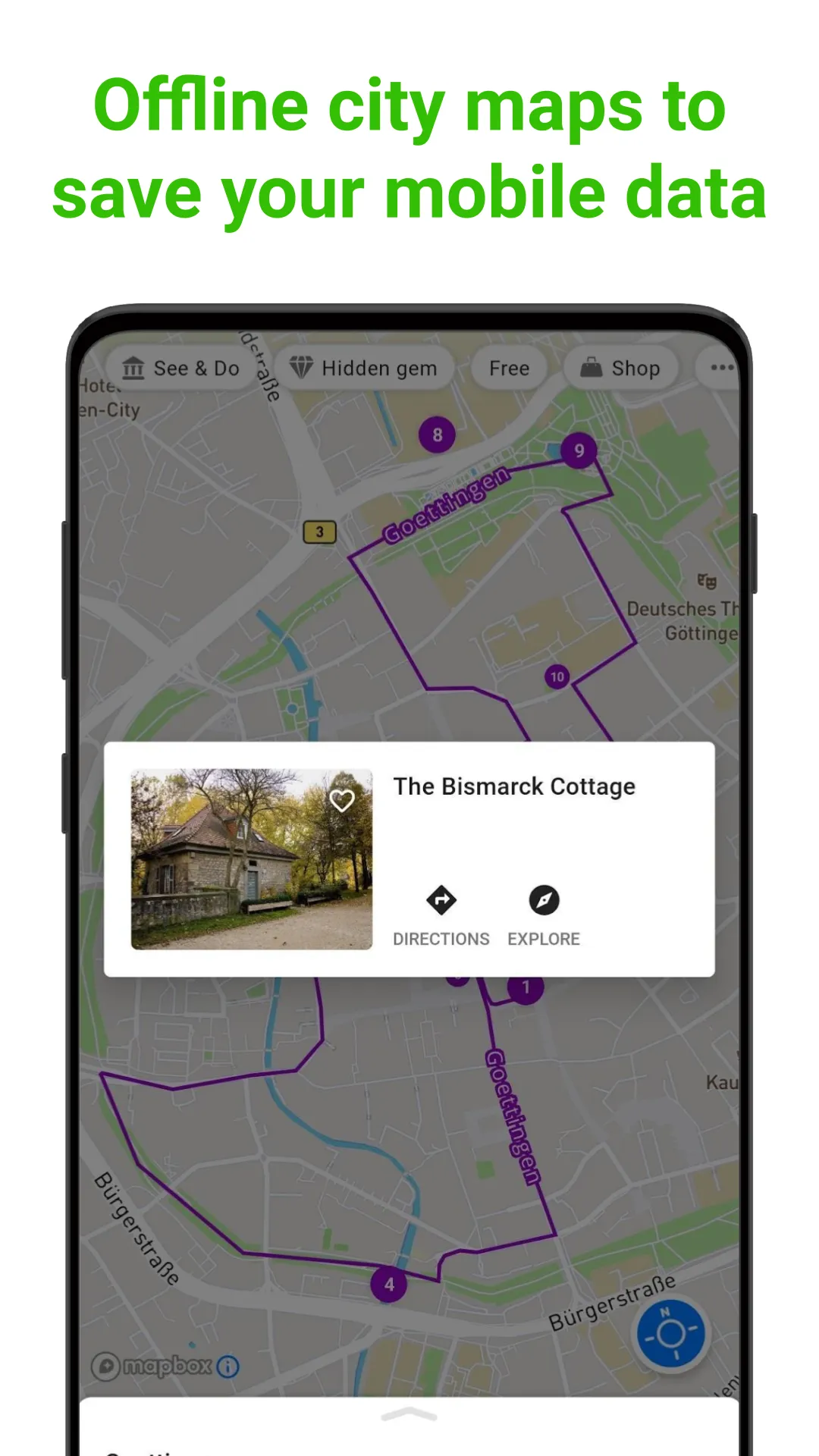 Göttingen SmartGuide | Indus Appstore | Screenshot