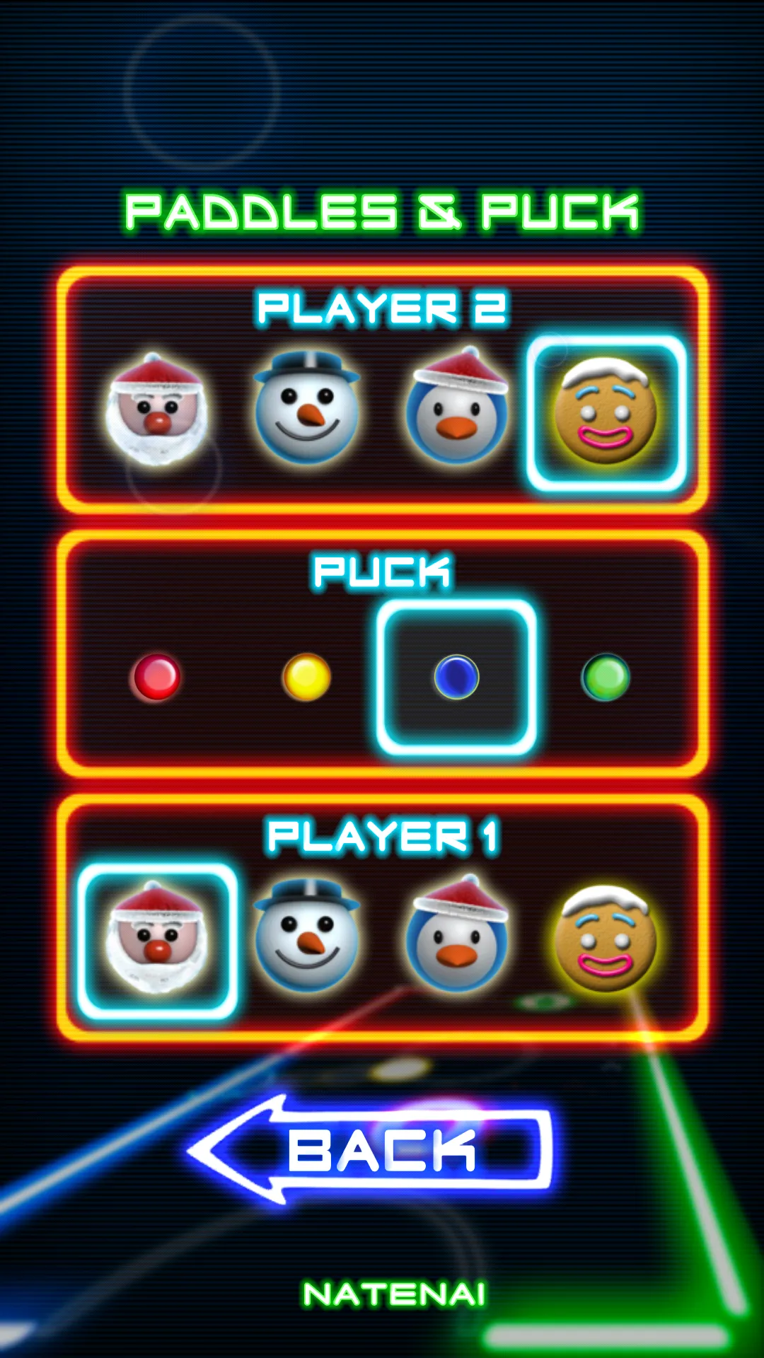 Glow Hockey | Indus Appstore | Screenshot