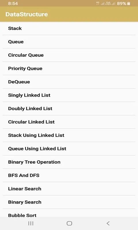 Mastering Data Structures | Indus Appstore | Screenshot