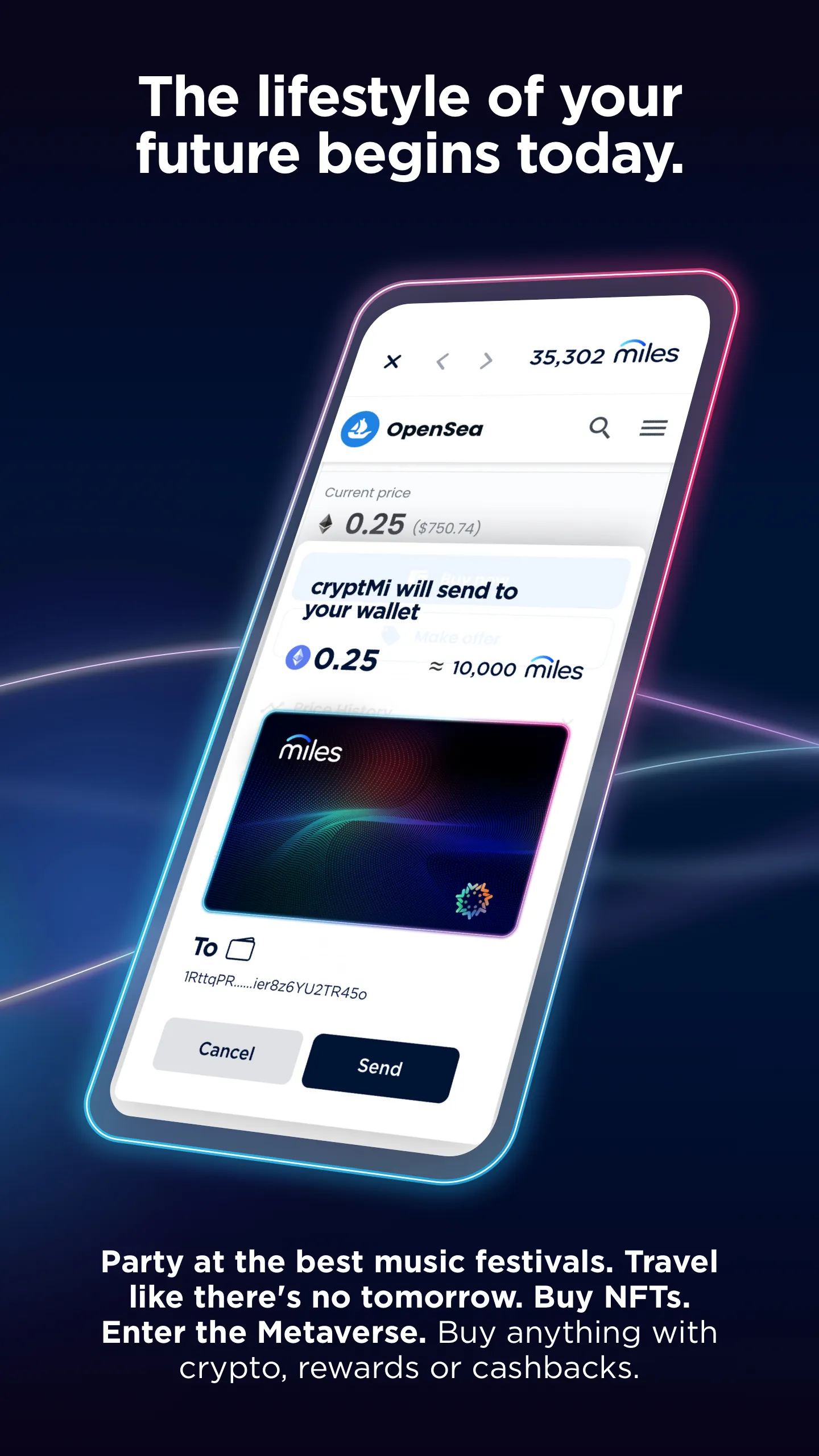 cryptMi I Miles | Indus Appstore | Screenshot