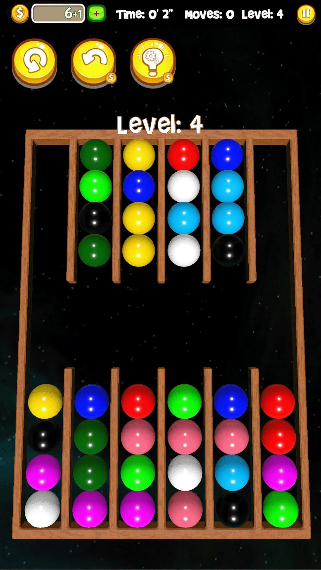 Brain Marbles ball sort puzzle | Indus Appstore | Screenshot