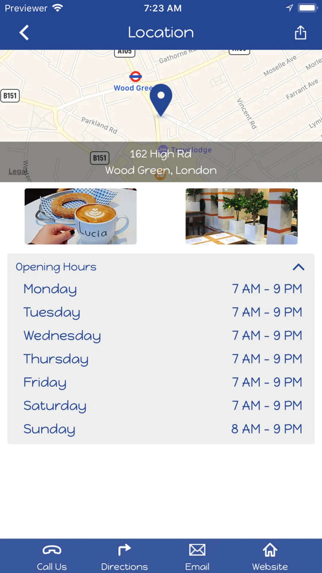 Lucia Coffeehouse & Deli Food | Indus Appstore | Screenshot