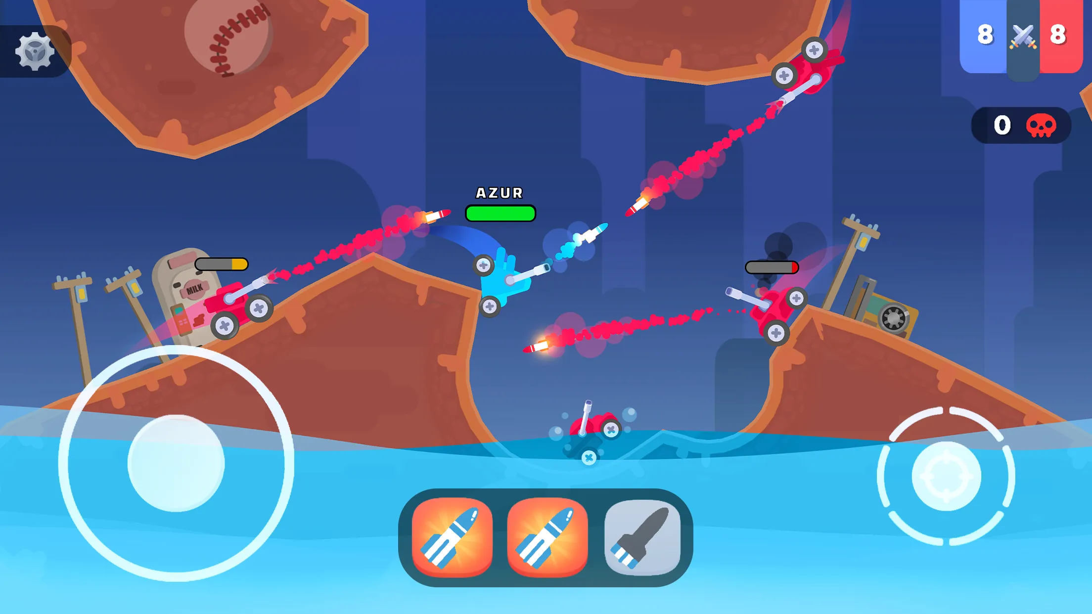 Mad Royale io – Tank Battle | Indus Appstore | Screenshot