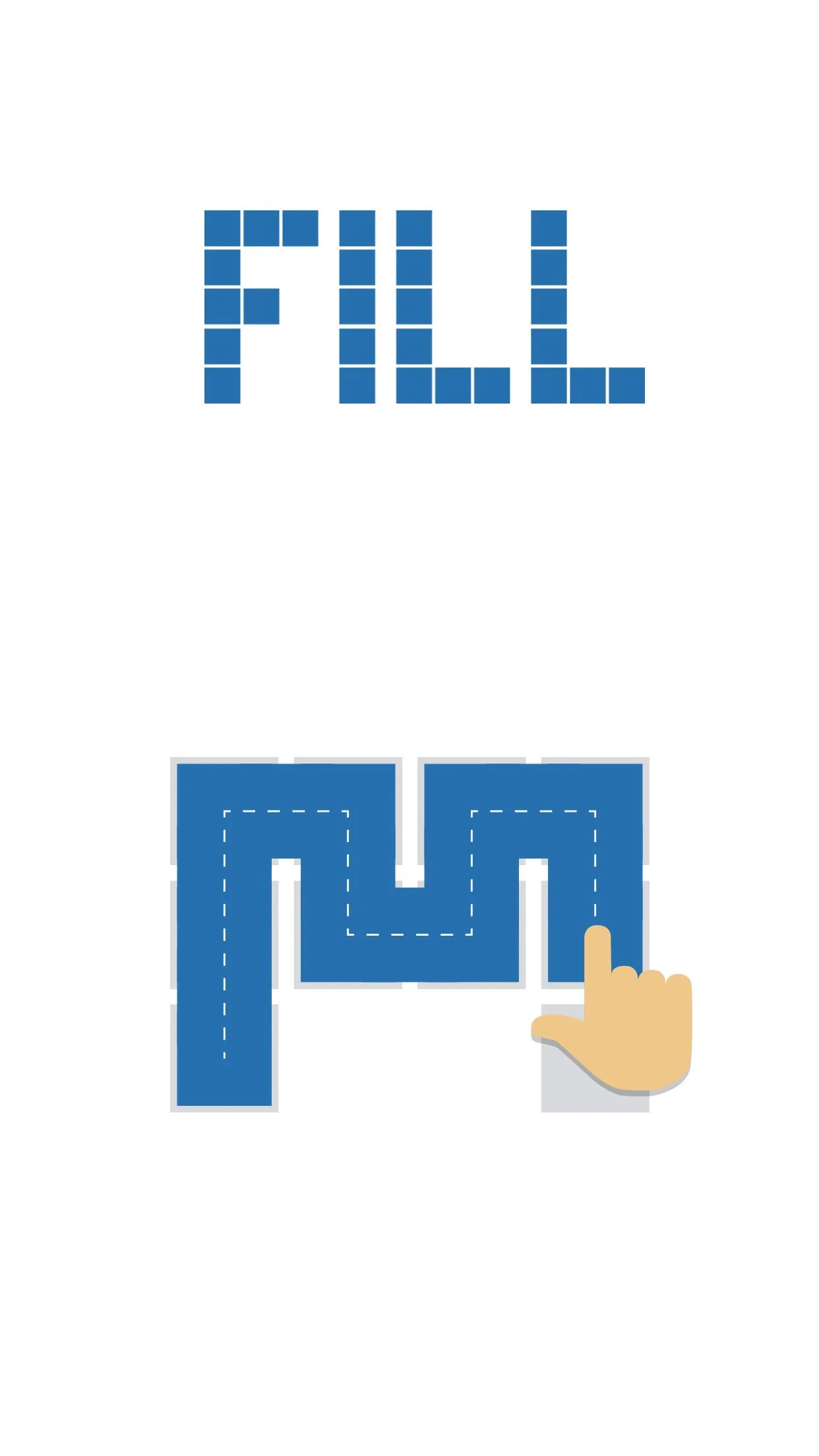 Fill - one-line puzzle game | Indus Appstore | Screenshot