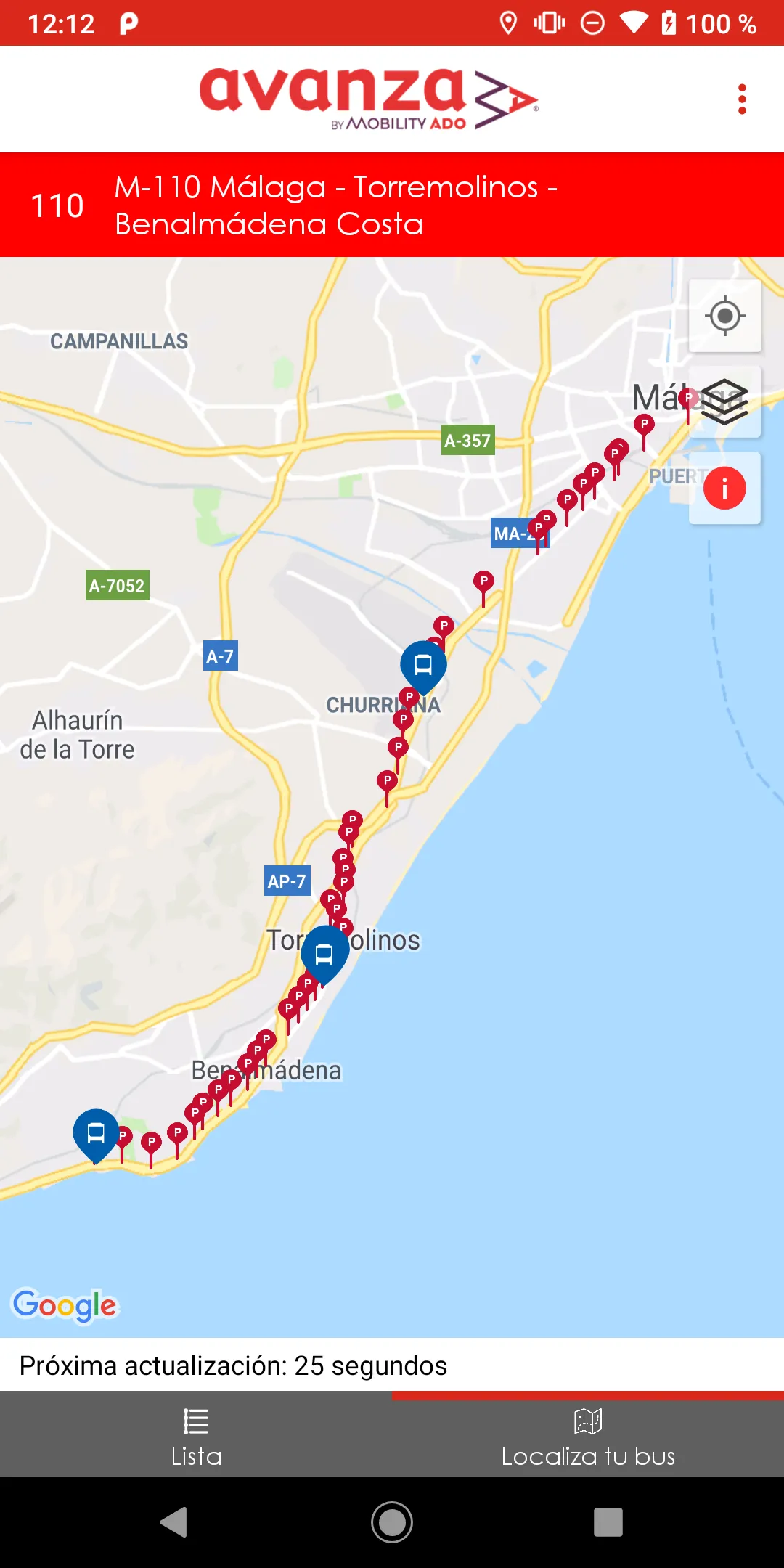 Avanza - Costa del Sol | Indus Appstore | Screenshot