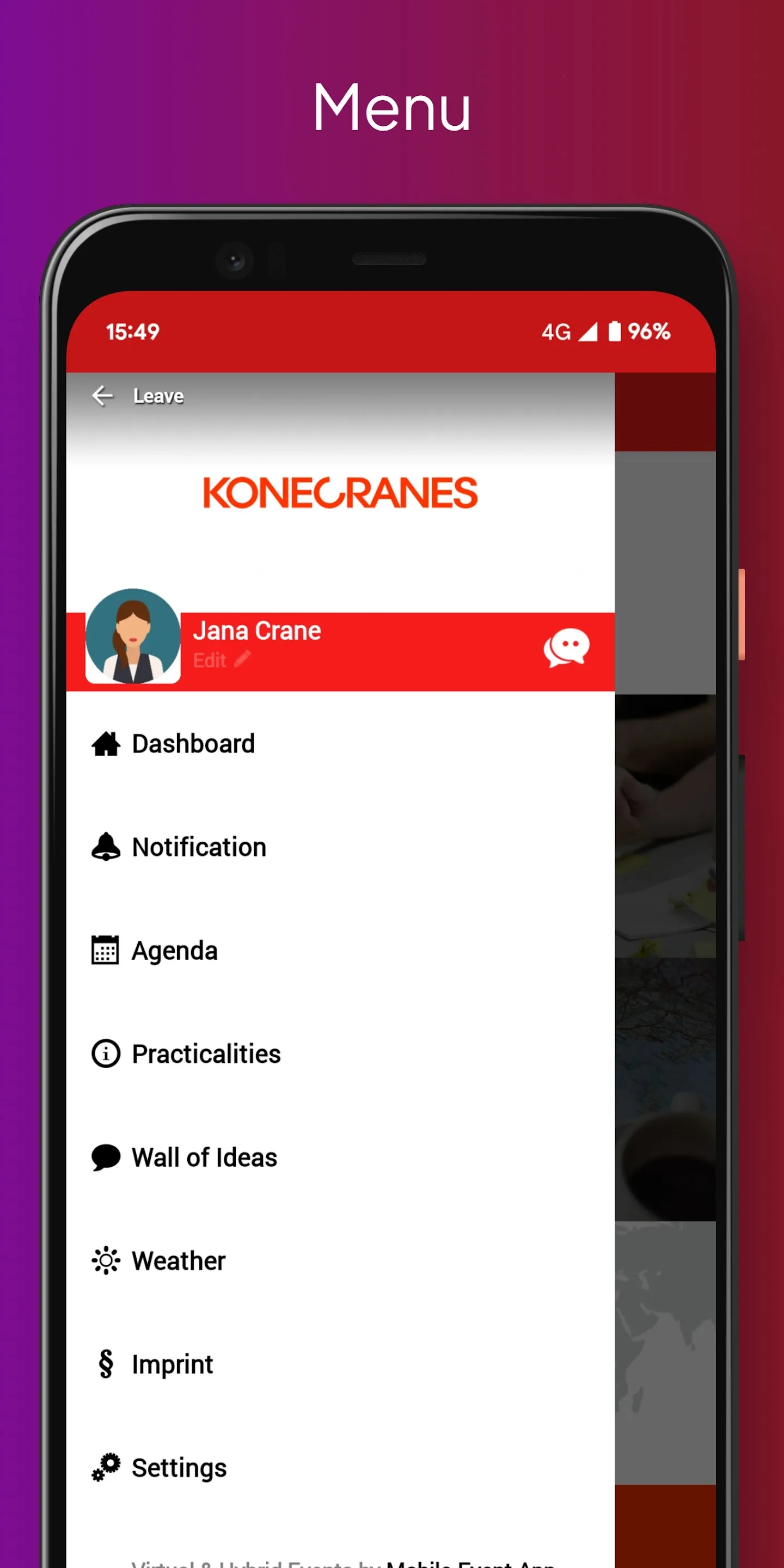 Konecranes Events | Indus Appstore | Screenshot