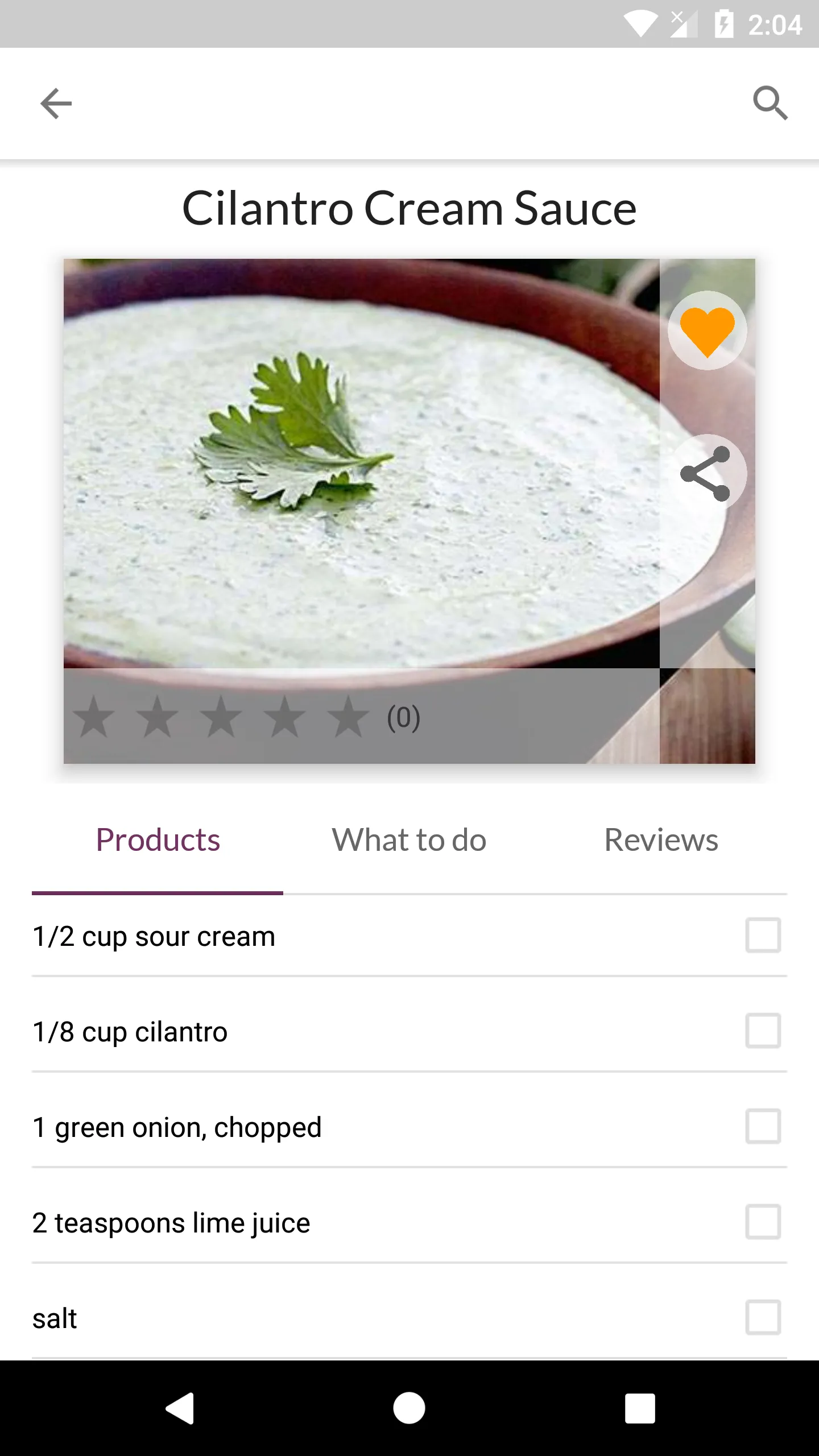 Sauce Recipes | Indus Appstore | Screenshot