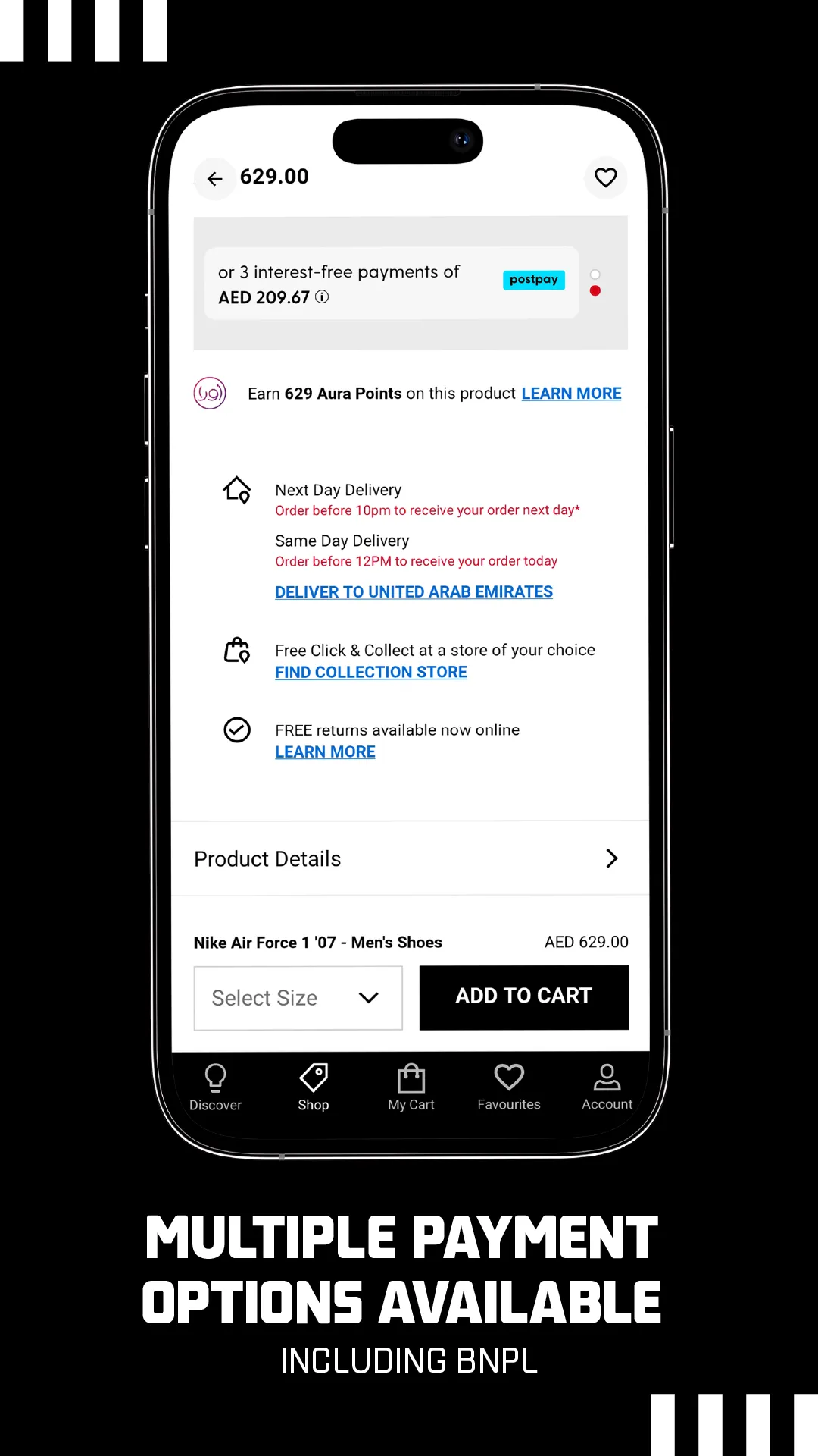 Foot Locker MENA | Indus Appstore | Screenshot