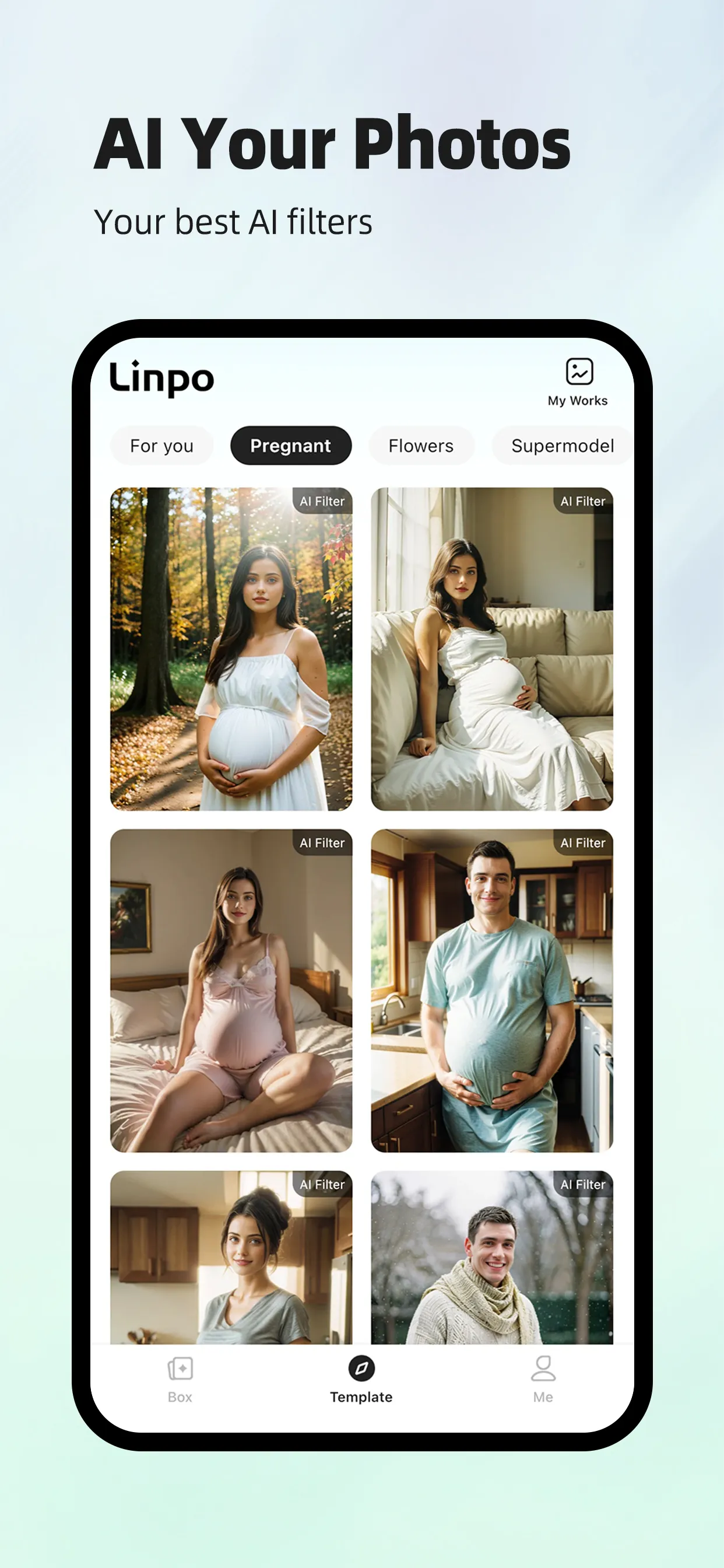 Linpo: Photo Dance & AI Filter | Indus Appstore | Screenshot