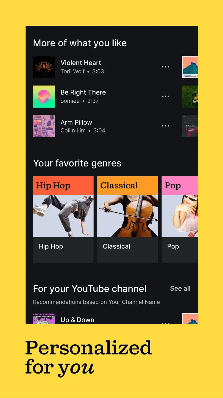 Epidemic Sound Music for Video | Indus Appstore | Screenshot